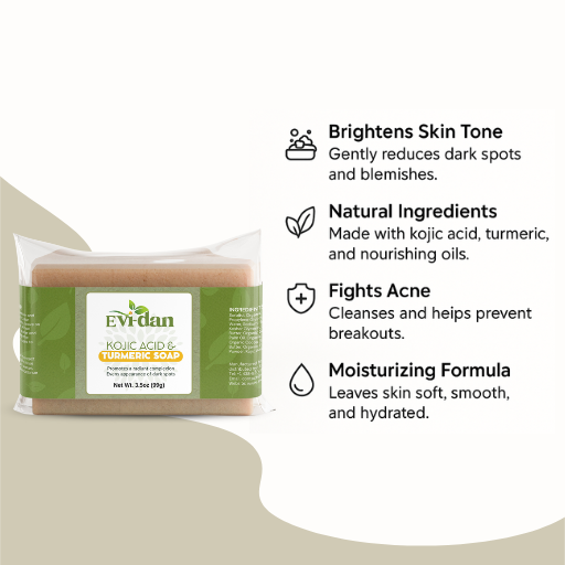 Kojic Acid & Turmeric Soap